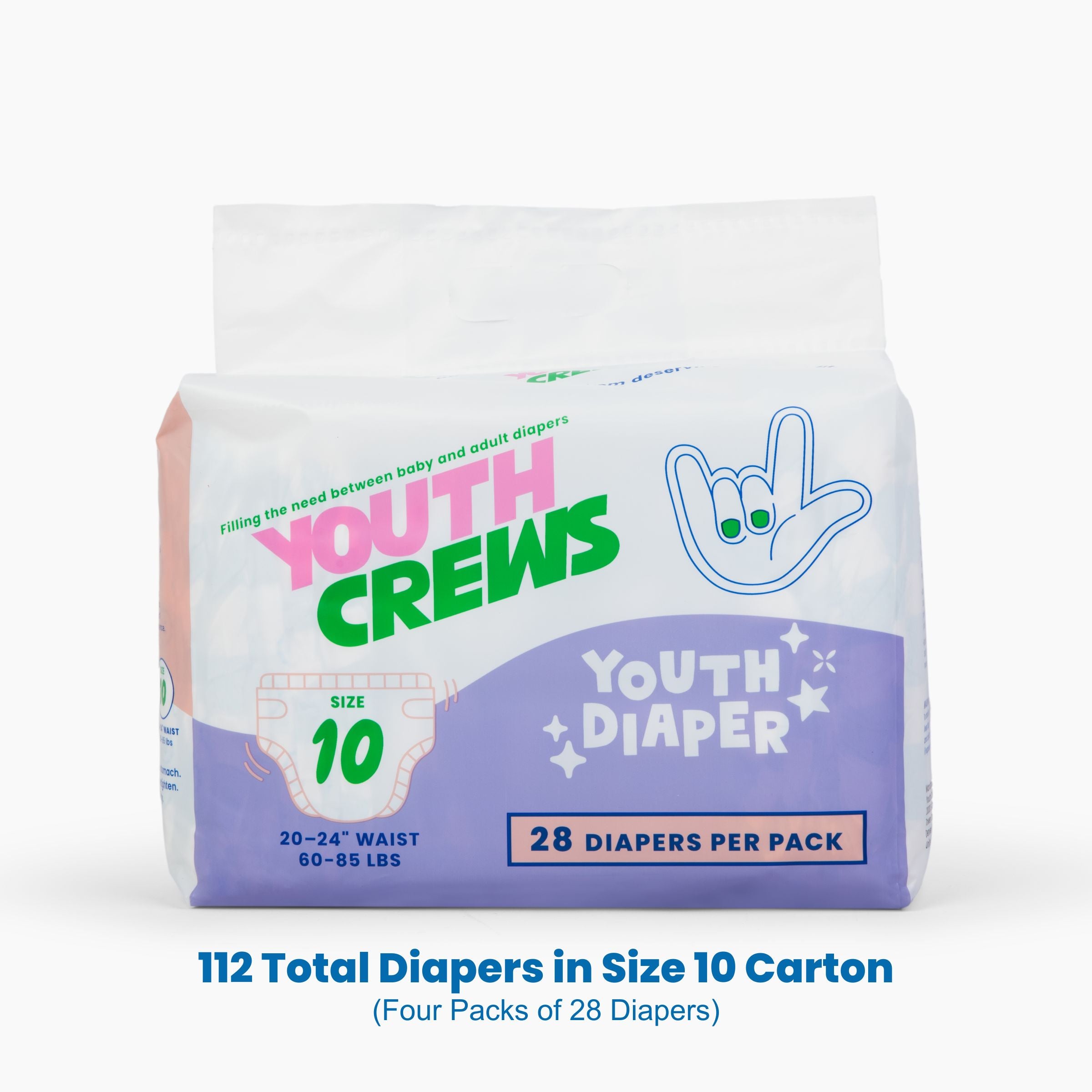 Youth Diapers for Disabled Kids After Baby Sizes Youth Crews