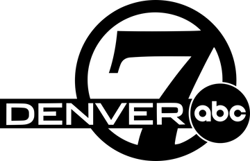 Denver 7 ABC logo, black and white, with a “7” in a circle.